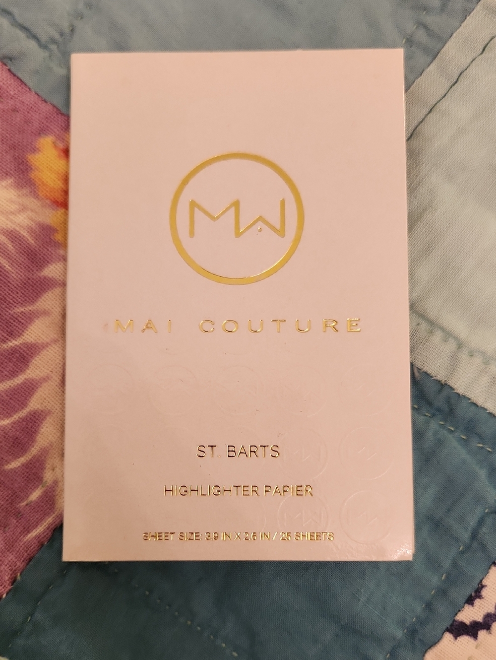Mai Couture St. Barts Highlighter Paper